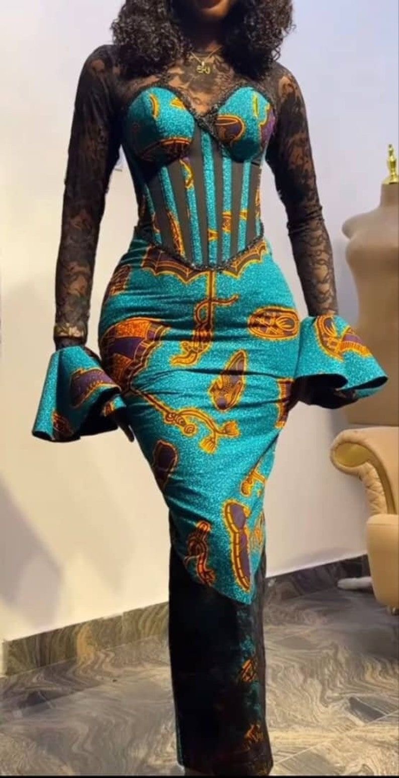 Designer Ankara Dress